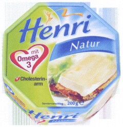 Henri Natur mit Omega 3 Cholesterinarm