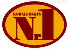 KOWALEWSKI'S Nr1