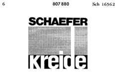 SCHAEFER Kreide