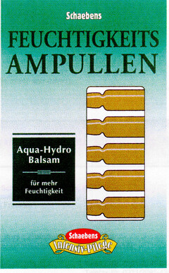 Schaebens FEUCHTIGKEITS AMPULLEN Aqua-HydroBalsam