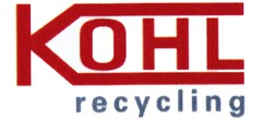 Kohl recycling