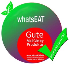 WhatsEAT Gute Schul-Catering-Produkte GEPRÜFTE QUALITÄT www.whatsEAT.de