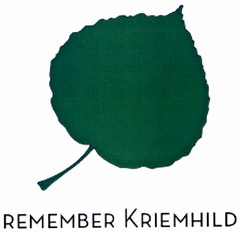 REMEMBER KRIEMHILD