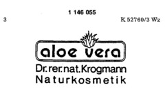 aloe vera Dr.rer.nat.Krogmann Naturkosmetik