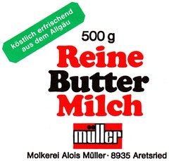 Reine Butter Milch müller