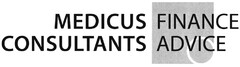 MEDICUS FINANCE CONSULTANTS ADVICE