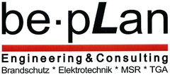 be-pLan, Engineering & Consulting, Brandschutz, Elektrotechnik, MSR, TGA