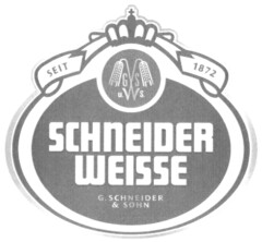 SEIT 1872 GS SCHNEIDERWEISSE G.SCHNEIDER & SOHN