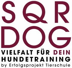 SQR DOG VIELFALT FÜR DEIN HUNDETRAINING by Erfolgsprojekt Tierschule