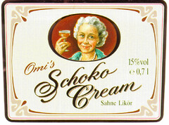 Omi's Schoko Cream Sahne Likör