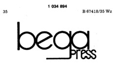 bega press