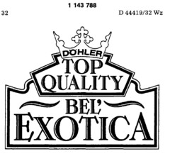 DÖHLER TOP QUALITY BEL` EXOTICA