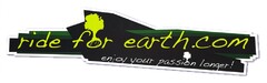 ride for earth.com