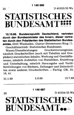 STATISTISCHES BUNDESAMT