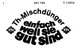 Th-Mischdünger einfach weil sie gut sind