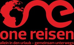 one reisen allein in den urlaub - gemeinsam unterwegs