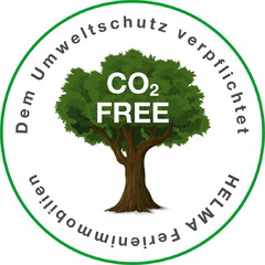 CO2 FREE Dem Umweltschutz verpflichtet HELMA Ferienimmobilien