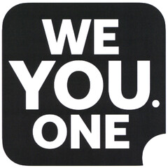 WE YOU. ONE