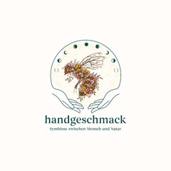 handgeschmack Symbiose zwischen Mensch und Natur