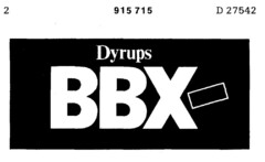 Dyrups BBX