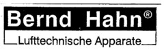 Bernd Hahn Lufttechnische Apparate