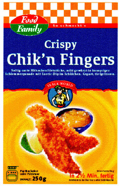 Food Family Crispy Chik'n Fingers