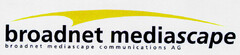 broadnet mediascape broadnet mediascape communications AG