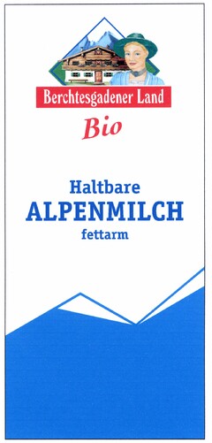 Berchtesgadener Land Bio Haltbare ALPENMILCH fettarm