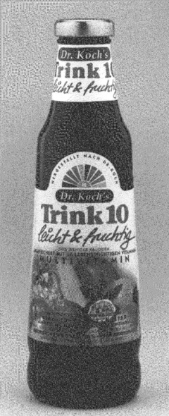 Dr. Koch's Trink 10 leicht & fruchtig MULTIVITAMIN DIÄT-10-FRUCHT-NEKTAR