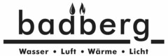 badberg · Wasser · Luft · Wärme · Licht
