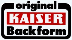 original KAISER Backform