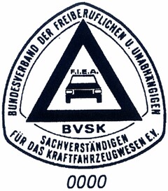 BVSK SACHVERSTÄNDIGEN FÜR DAS KRAFTFAHRZEUGWESEN E.V.