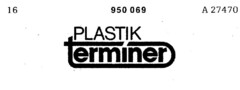 PLASTIK terminer