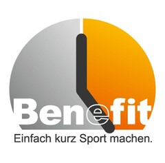 Benefit Einfach kurz Sport machen.