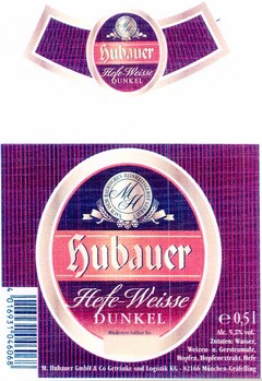 Hubauer Hefe-Weisse DUNKEL