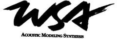 WSA ACOUSTIC MODELING SYNTHESIS