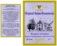 Original Hanse-Branntwein