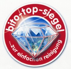 bito-top-siegel ...zur einfachen reinigung