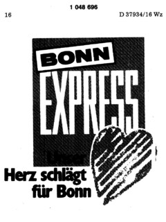 BONN EXPRESS Unser Herz schlägt für Bonn