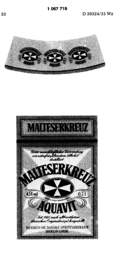 MALTESERKREUZ AQUAVIT