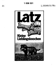 Latz Kleine Lieblingsknochen