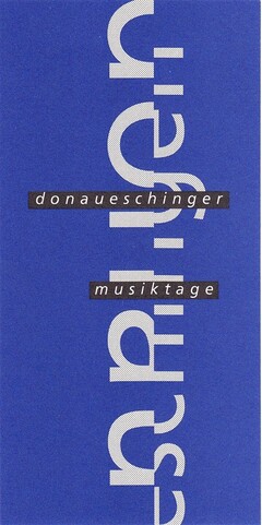 Donaueschinger musiktage