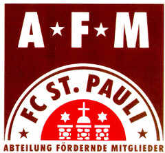 A * F * M  FC ST. PAULI ABTEILUNG FÖRDERNDE MITGLIEDER
