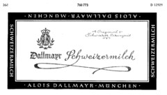 Dallmayr Schweizermilch Original Schweizer Erzeugnis