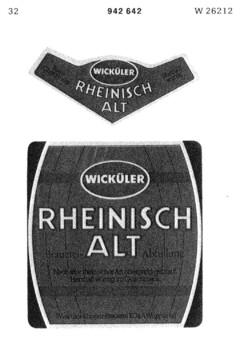 WICKÜLER RHEINISCH ALT