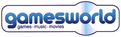 gamesworld games · music · movies