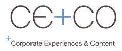 CE+CO + Corporate Experiences & Content