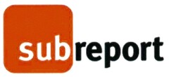 subreport