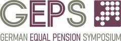 GEPS GERMAN EQUAL PENSION SYMPOSIUM