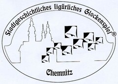 Stadtgeschichtliches figürliches Glockenspiel Chemnitz